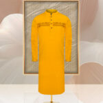 Handicraft Bambo Silk  (Yellow)