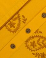 Handicraft Bambo Silk  (Yellow) - Image 4