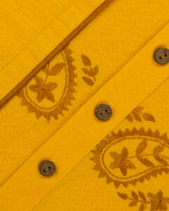 Handicraft Bambo Silk  (Yellow) - Image 5