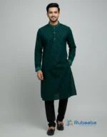 Exclusive Bamboo Silk  (Green) - Image 2