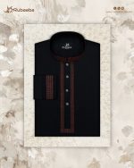 Exclusive Lyocell Panjabi – Black - Image 2