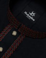 Exclusive Lyocell Panjabi – Black - Image 3