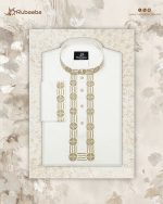 Exclusive Bamboo Silk Panjabi – White - Image 2