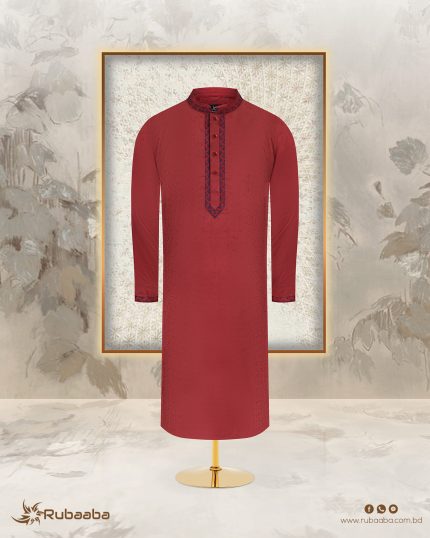 Exclusive Tencel Panjabi – Maroon