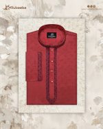 Exclusive Tencel Panjabi – Maroon - Image 2