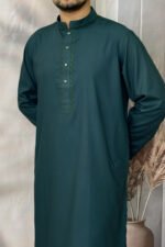 Pakistan Cotton Panjabi for Men - Kye Color - Rubaaba Panjabi - Image 2