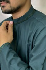 Pakistan Cotton Panjabi for Men - Kye Color - Rubaaba Panjabi - Image 4
