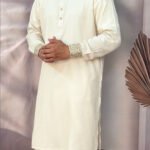 Tencel Panjabi for Men - Brown color - Rubaaba Panjabi